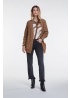 Frayed Belted Jeans