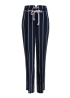 Stripe Wide Leg Trousers