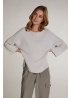 Ribbed Slit Jumper 