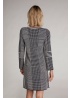 Houndstooth Pattern Dress