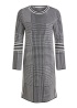 Houndstooth Pattern Dress
