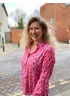 Abstract Leopard Blouse