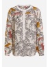 Oui | Leopard Blouse