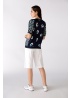 Oui | Flower Print Top