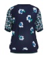 Oui | Flower Print Top