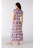 Oui | Printed Maxi Dress