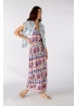 Oui | Printed Maxi Dress
