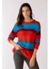 Oui | Stripe Mohair Jumper