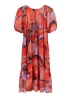 MollyJo | Printed Midi Dress