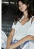 Oui | Palazzo Palm Trousers