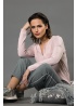 Chiffon front blouse