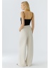 Oui | Scuba Cream Trousers
