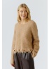 Oui | Fringe Detail Jumper