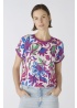 Oui | Stripe Back Tee