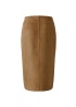 Oui | Faux Suede Skirt