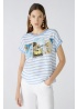 Oui | Patch Print T-Shirt