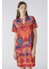 Oui | Printed Dress