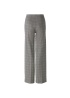 Oui | Check Wide Trousers