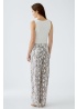 Oui | Snake Print Trousers