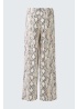 Oui | Snake Print Trousers