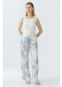 Oui | Palazzo Palm Trousers