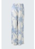 Oui | Palazzo Palm Trousers