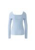 Oui | Ribbed top