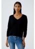 Oui | Freja Black Jumper