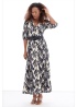 KDesign | Printed Maxi dress