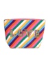 MyDoris | Love Rainbow Stripe Large Pouch