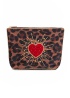 MyDoris | Leopard Heart Burst Medium Pouch