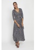 Onjenu | Crawford Dress Polka Metallic Black Dot