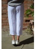 Crop Linen Trousers