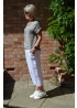 Crop Linen Trousers