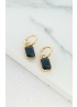 Envy | Black Crystal Earrings