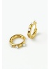 MyDoris | Pear Hoop Earrings