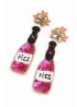 MyDoris | Pink Fizz Bottle Earrings