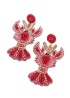 MyDoris | Lobster Love Beaded Earrings