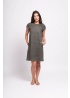 Foil | Fringe Festival Linen Dress Khaki