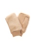 FranchettiBond | Faux Fur Cream Mittens