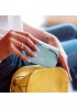 NAOA | Apple Leather Slim Glasses Case Turquoise