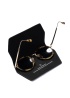 NAOA | Apple Leather Slim Glasses Case Leopard