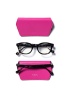NAOA | Apple Leather Slim Glasses Case Fuschia