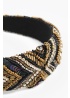 MyDoris | Black & Gold Sequin Hairband