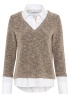Just White | Fluffy Layered Top