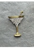 IvyPark | Martini Glass Brooch
