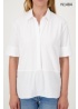 Just White | Longer Length Shirt