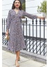 Onjenu | Nell Rigel Navy Midi Dress