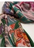 Ombre | Leaf Print Scarf