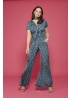 Onjenu | Sharon Maxi Jumpsuit Fleur Green